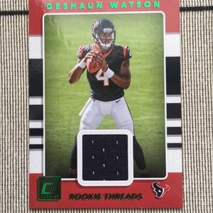 Donruss Deshaun Watson Rookie Threads Jersey Card